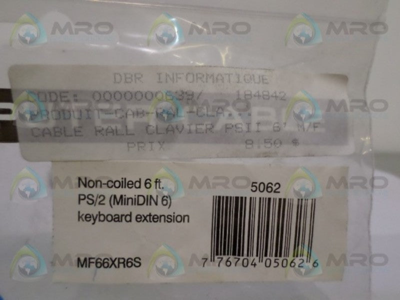 BLUE DIAMOND MF66XR6S CABLE CONNECTOR NSNP