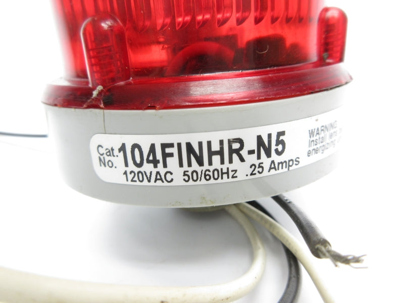 EDWARDS SIGNALING 104FINHR-N5 120VAC .25A UNMP