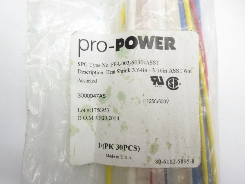 PRO POWER 3000047AS 600V (PKG OF 30) NSMP