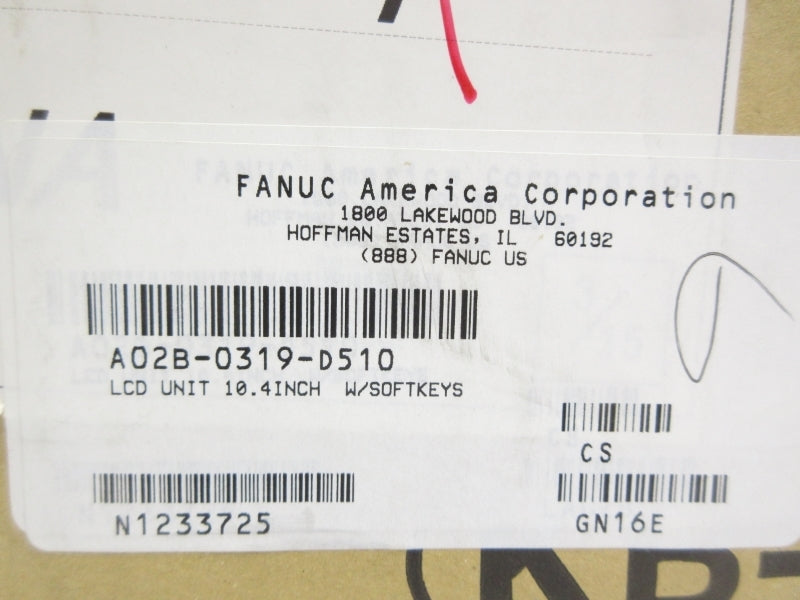 FANUC A02B-0319-D510 10.4" NSMP