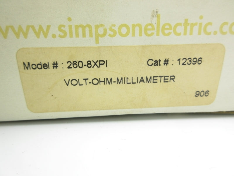 SIMPSON 260-8XPI 12396 NSMP