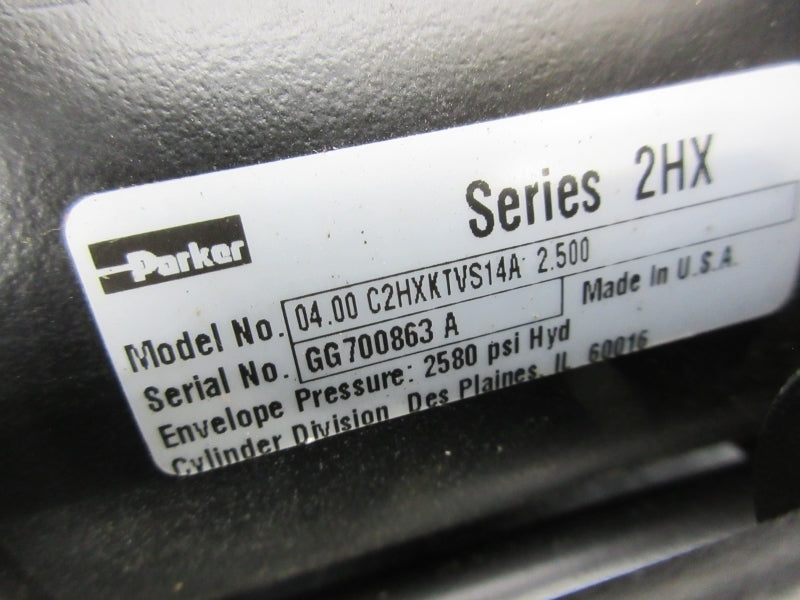 PARKER 04.00C2HXKTVS14A2.500 2580PSI NSNP