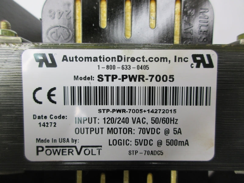 AUTOMATION DIRECT STP-PWR-7005 120/240VAC NSNP