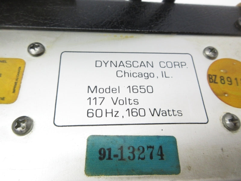 DYNASCAN 1650 117V UNMP