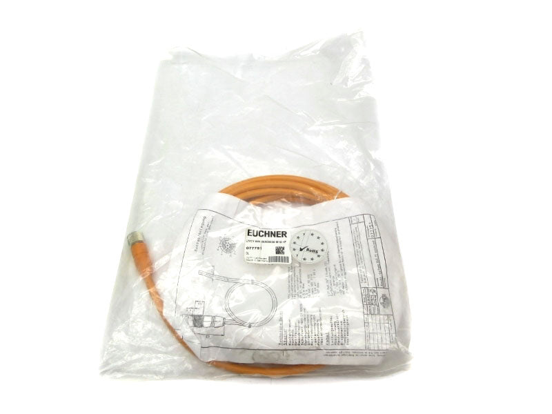 EUCHNER LIYCY8X0,25X05000-M12-1F 077751 NSMP