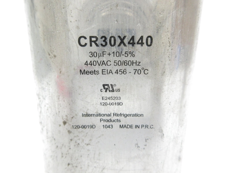 INTERNATIONAL REFRIGERATION PRODUCTS CR30X440 440VAC UNMP