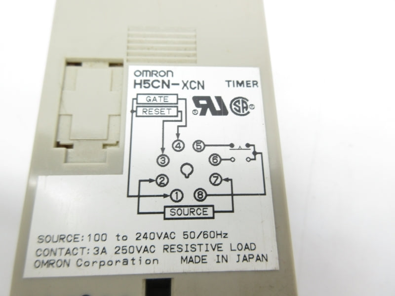 OMRON H5CN-XCN 100-240VAC 3A UNMP