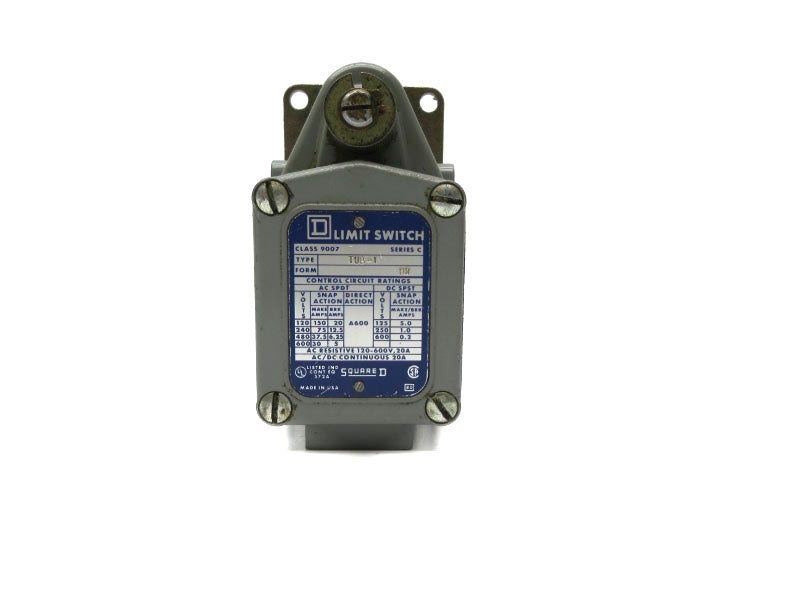 SQUARE D 9007TUB1 SER. C 120-600V 20A UNMP