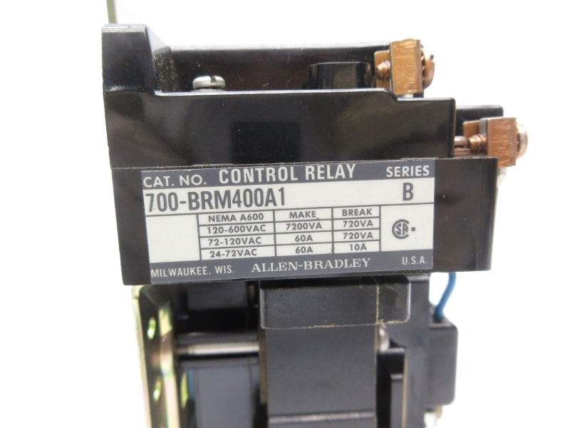 ALLEN BRADLEY 700-BRM400A1 SER. B 110/120V NSNP