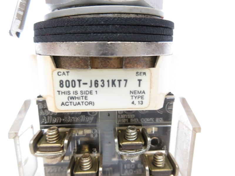 ALLEN BRADLEY 800T-J631KT7 SER. T NSNP