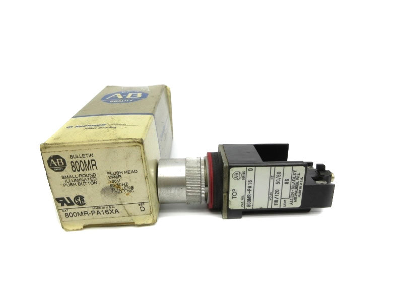 ALLEN BRADLEY 800MR-PA16XA SER. D 120V (GY/BL) NSMP