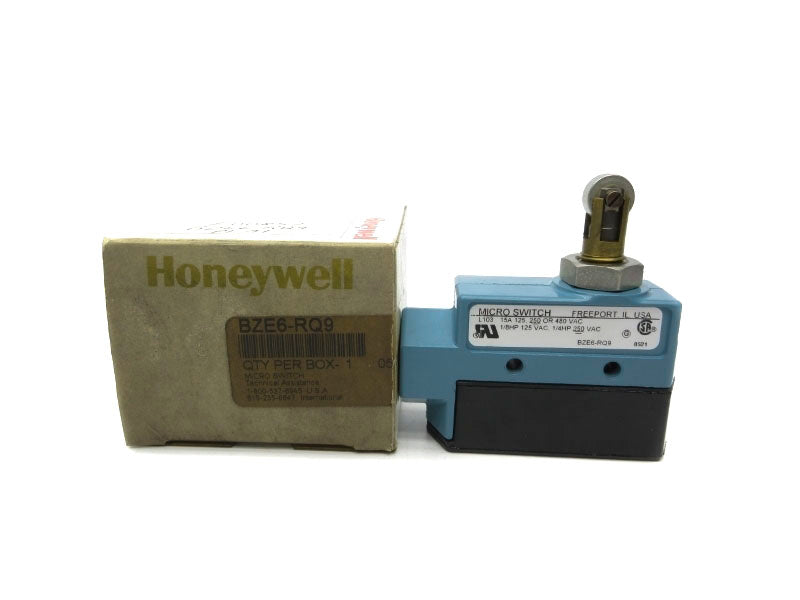 MICRO SWITCH BZE6-RQ9 480VAC 15A NSMP