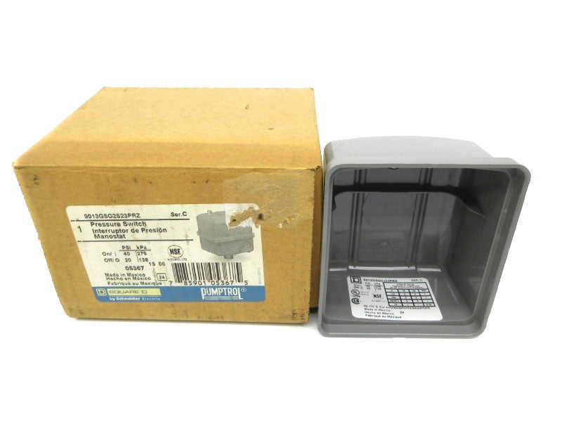 SQUARE D 9013GSG2S23PRZ SER. C 460/575V 20/40PSI NSMP