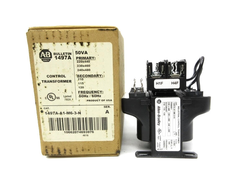 ALLEN BRADLEY 1497A-A1-M6-3-N SER. A 480V (BR/WH) NSMP
