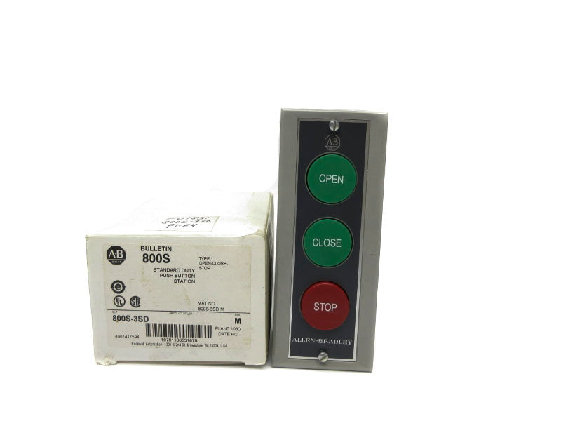 ALLEN BRADLEY 800S-3SD SER. M (WH) NSMP