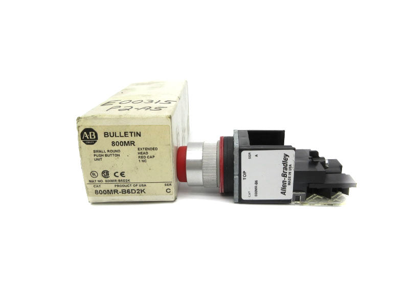 ALLEN BRADLEY 800MR-B6D2K SER. C (WH) NSMP