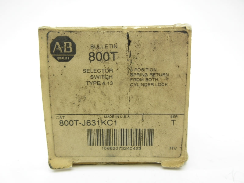 ALLEN BRADLEY 800T-J631KC1 SER. T (WH) NSMP