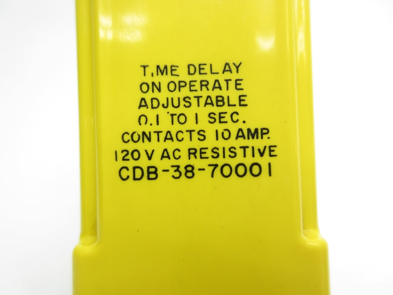 POTTER&BRUMFIELD CDB-38-70001 120VAC 0.1-1S NSNP