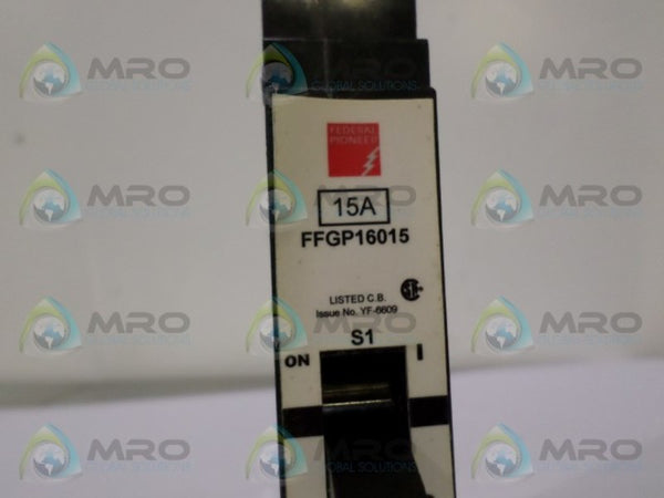 FEDERAL PIONEER FFGP16015 CIRCUIT BREAKER 15A NSNP