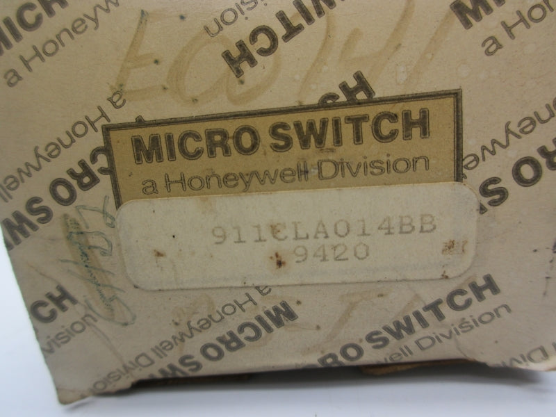 MICRO SWITCH 911CLA014BB 120V NSMP