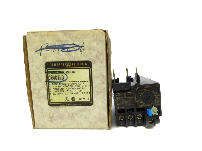 GENERAL ELECTRIC CR4G1WD 600V 0.38-0.62A NSMP