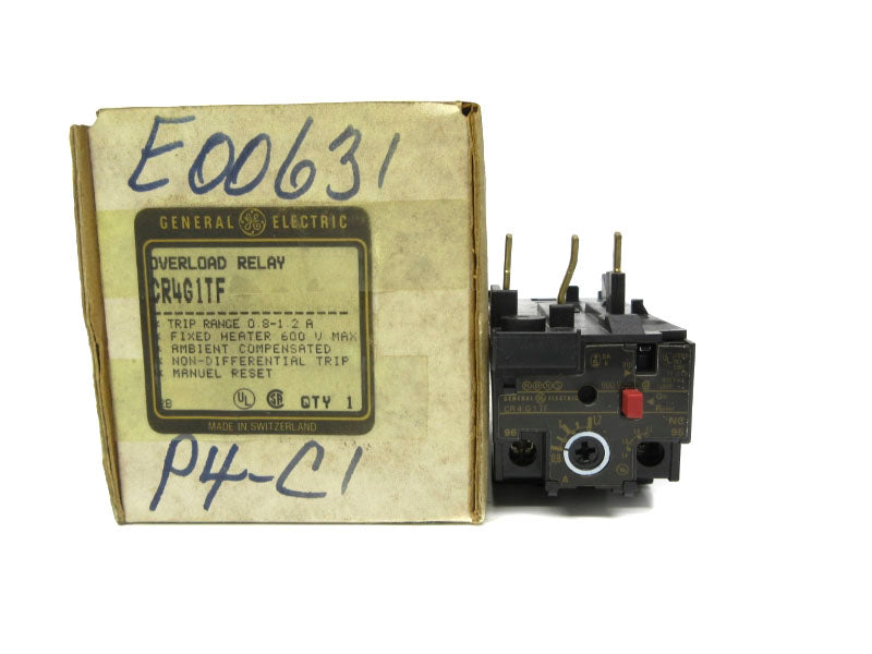 GENERAL ELECTRIC CR4G1TF 600V 0.8-1.2A NSMP