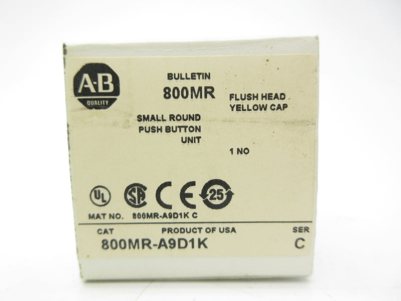 ALLEN BRADLEY 800MR-A9D1K SER. C (WH) NSMP