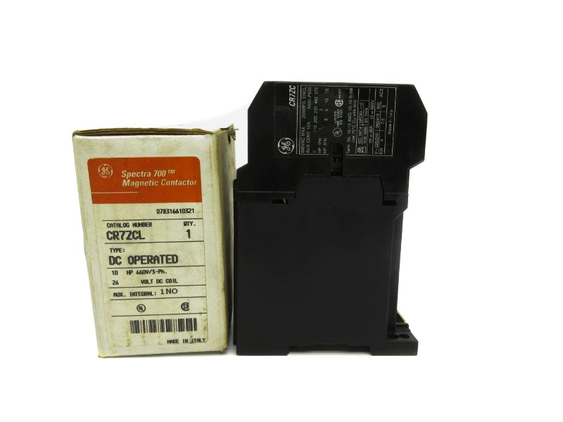 GENERAL ELECTRIC CR7ZCL 24VDC 10A NSMP