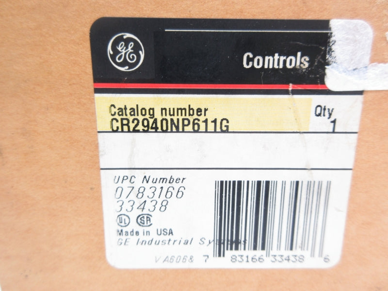GENERAL ELECTRIC CR2940NP611G NSMP