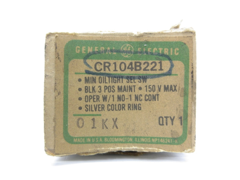 GENERAL ELECTRIC CR104B221 150V NSMP