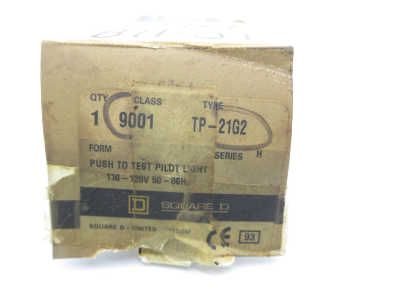 SQUARE D 9001TP21G2 SER. H 110-120V NSNP