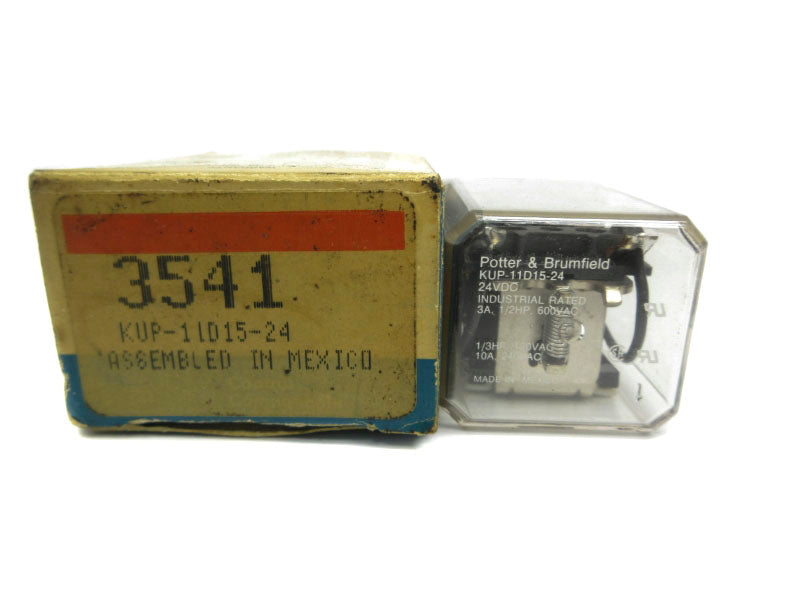 POTTER&BRUMFIELD KUP-11D15-24 24VDC 3A NSMP