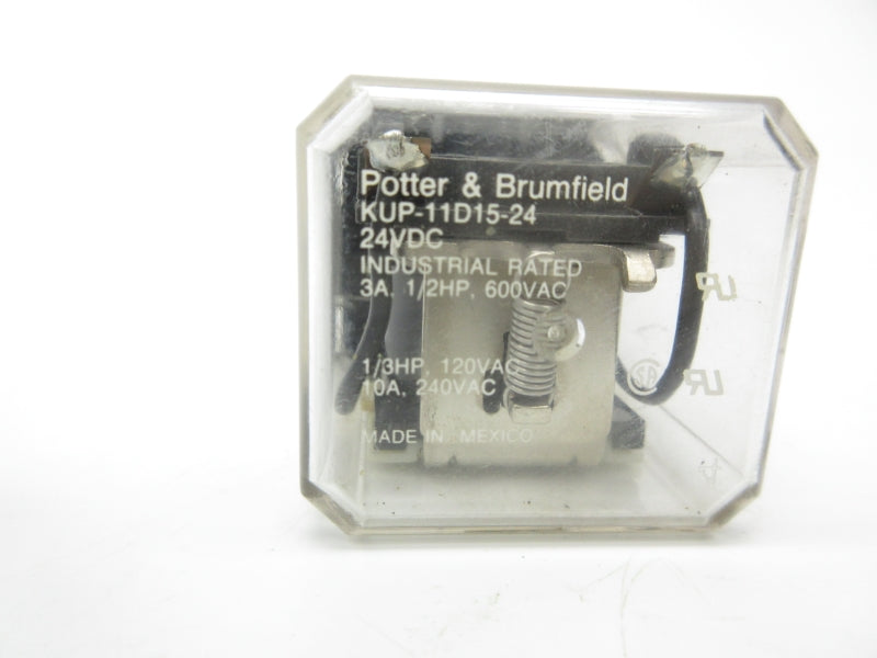 POTTER&BRUMFIELD KUP-11D15-24 24VDC 3A UNMP