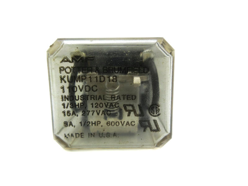POTTER&BRUMFIELD KUMP11D18 110VDC 15A UNMP