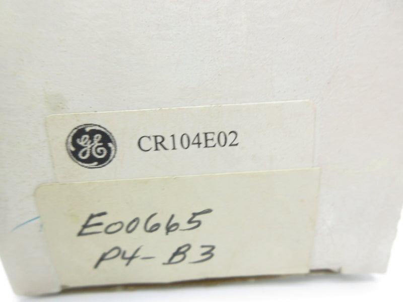 GENERAL ELECTRIC CR104E02 NSMP