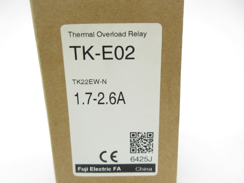 FUJI ELECTRIC TK-E02 600V 1.7-2.6A NSMP