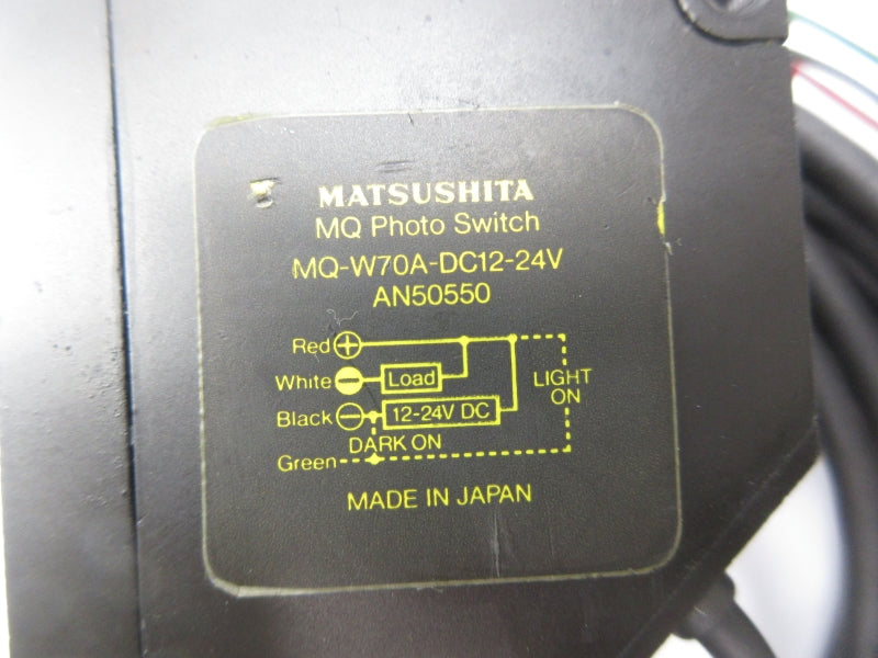MATSUSHITA MQ-W70A-DC12-24V AN50550 12-24VDC NSNP