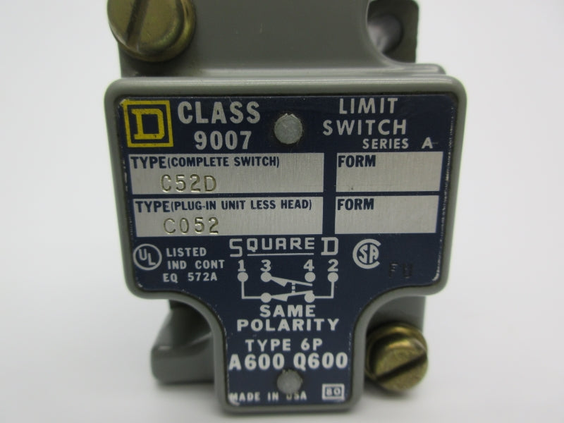 SQUARE D 9007C52D SER. A NSNP