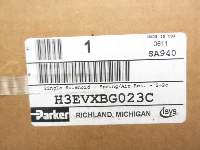 PARKER H3EVXBG023C NSFS