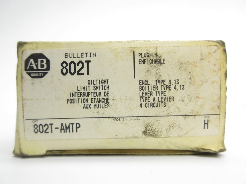 ALLEN BRADLEY 802T-AMTP SER. A 120-300VAC 60A (WH) NSMP