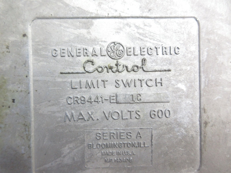 GENERAL ELECTRIC CR9441-E1C SER. A 600V UNMP
