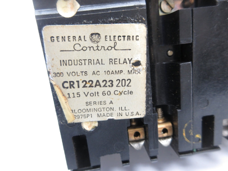 GENERAL ELECTRIC CR122A23202 SER. A 115V 10A UNMP