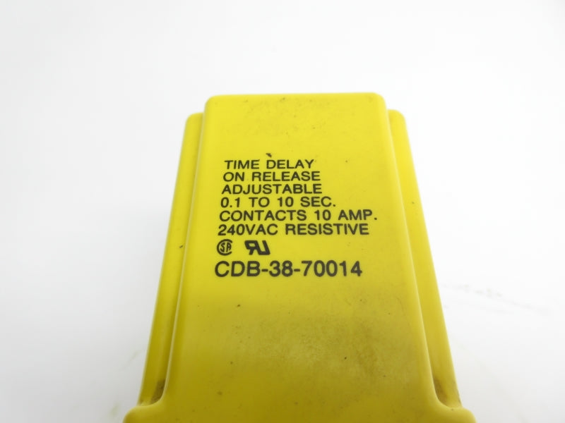 POTTER&BRUMFIELD CDB-38-70014 240VAC 10A 0.1-10S UNMP