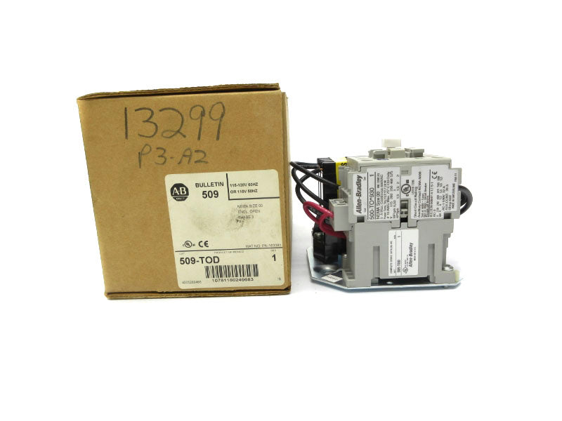 ALLEN BRADLEY 509-TOD SER. 1 110/115-120V (BR/WH) NSMP