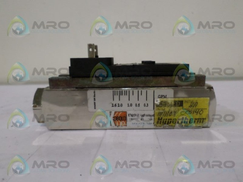 KOBOLD 41R57 SMW FLOW METER SWITCH  UNMP