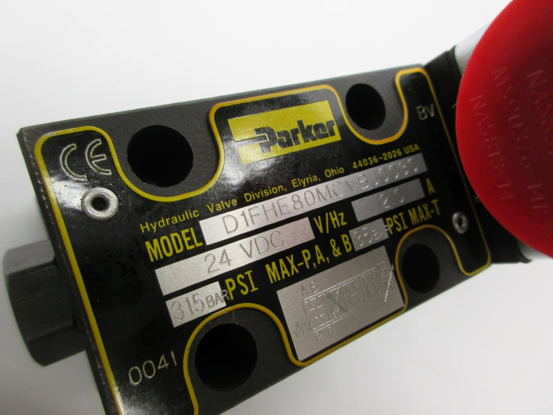 PARKER D1FHE80MCVBJ00 24VDC 2.0A 315PSI NSMP