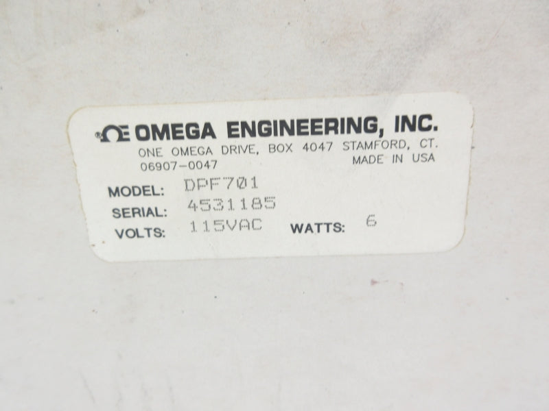 OMEGA DPF701 115VAC NSMP