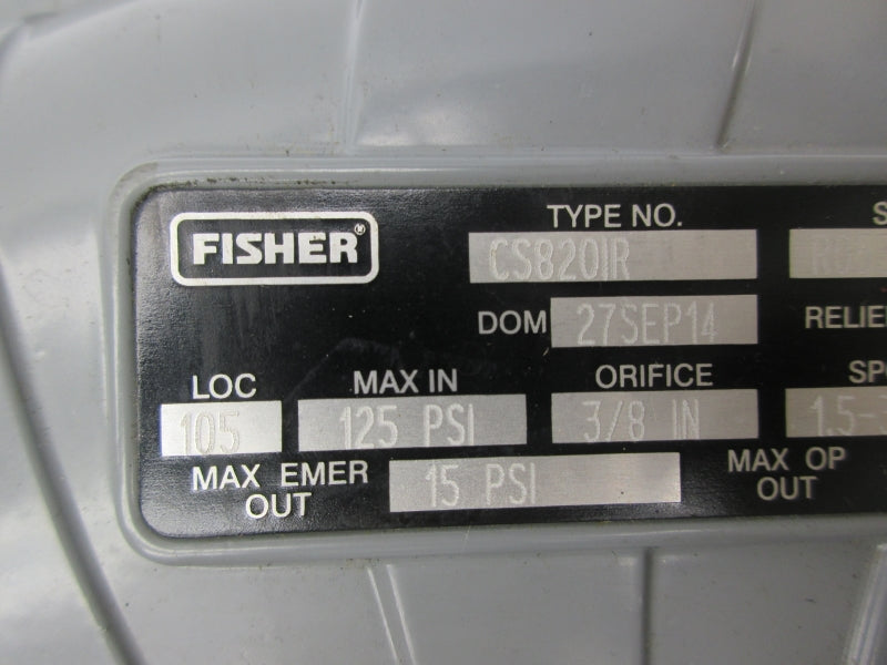 FISHER CS8201R 125PSI 3/8" NSNP