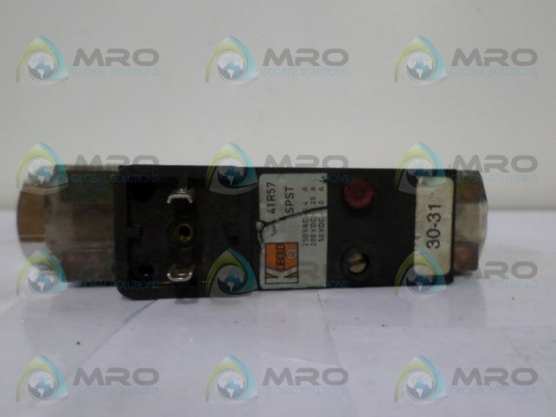KOBOLD 41R57 SMW FLOW METER SWITCH  UNMP