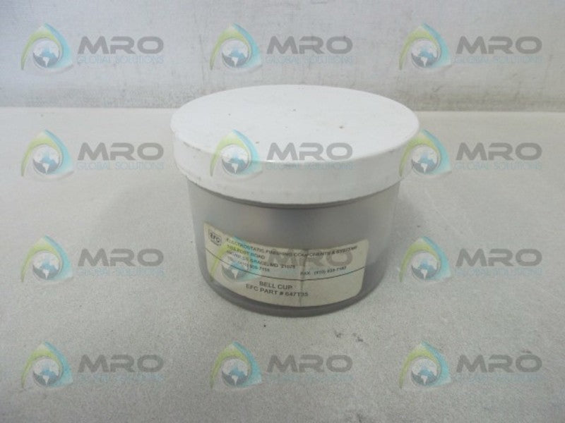 EFC 647T35 BELL CUP * NEW IN ORIGINAL PACKAGE *